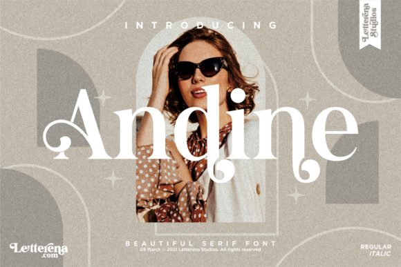 Andine: The Elegant Serif Font for Polished Branding