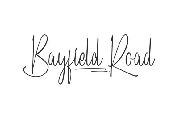 Bayfield Road Font for Business