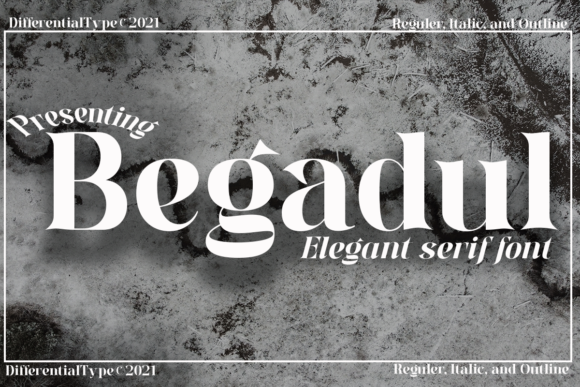 Begadul Font Review: Elevating Campaign Visuals with Serif Style