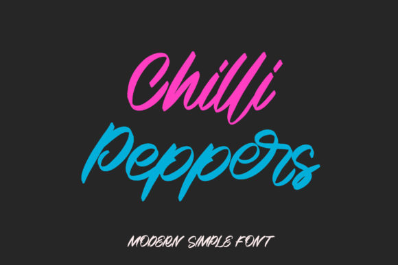 Chilli Peppers Font: Elevate Your Brand Typography