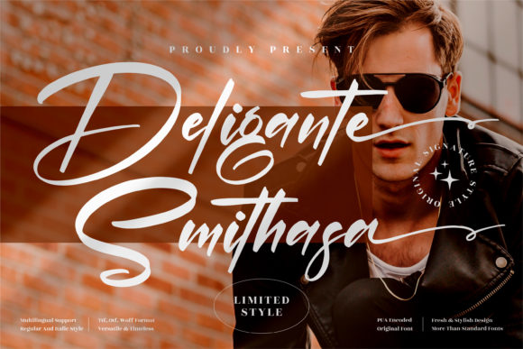 Deligante Smithasa: The Perfect Handwritten Font for Makers