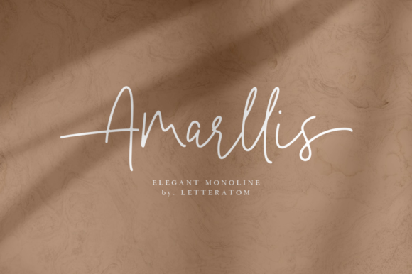 Designing with Amarllis: A Handwritten Font for Editorial Elegance