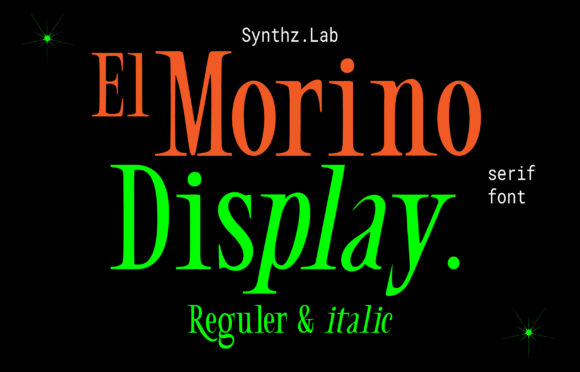 El Morino: The Elegant Serif Font for Handmade Brands