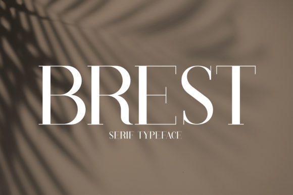 Elevate Your Brand with the Brest Serif Typeface
