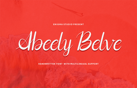 Elevate Your Crafts with the Abeely Belve Typeface