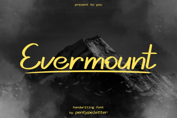 Evermount: The Handwritten Font for Scroll-Stopping Brands