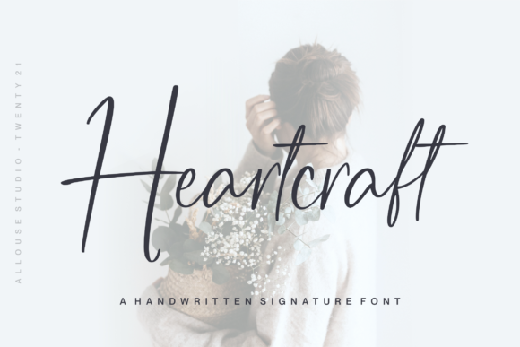 Heartcraft Font: The Script Typeface That Elevates Campaign Visuals