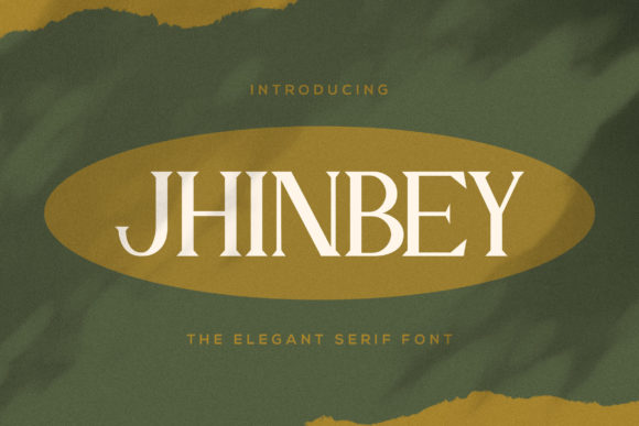 Jhinbey: The Elegant Serif Font for Handmade Brands