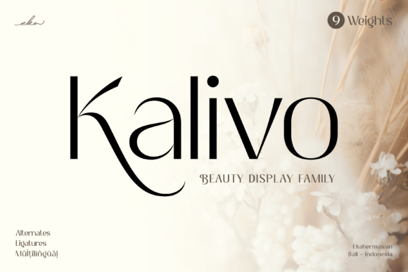Kalivo: A Refined Sans Serif for Modern Editorial Design