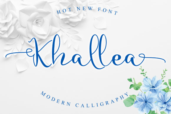 Khallea: The Elegant Script Font for Handmade Brands