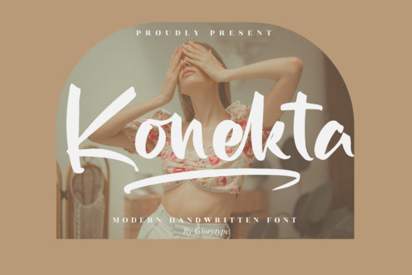 Konekta Font: Elegant Script for Crafters