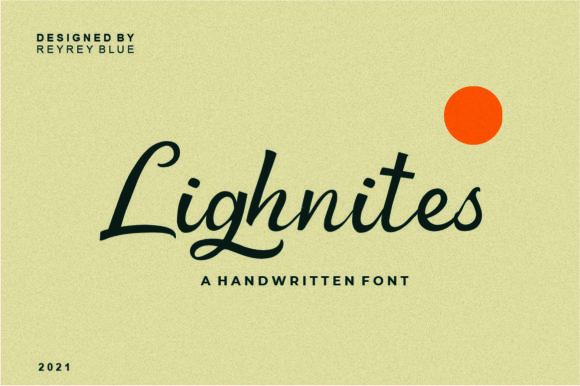 Lighnites: The Perfect Handwritten Font for Crafters