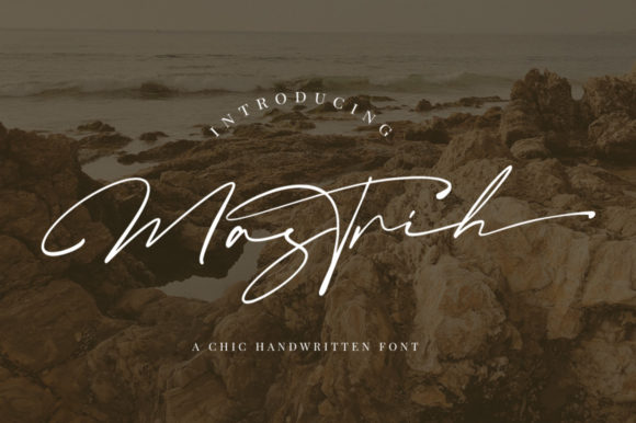 Mastrih: The Elegant Script Font for Handmade Brands