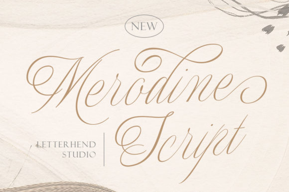 Merodine: A Timeless Script Font for Your Brand