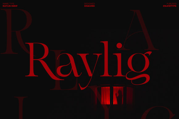 Raylig Font: Elevating Web Design with Elegant Serif Typography