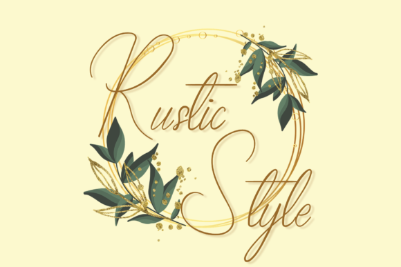 Rustic Style: The Handwritten Font for Scroll-Stopping Designs