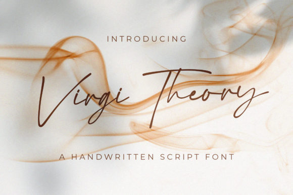 Virgi Theory: A Flowing Typeface for Polished Brand Identity