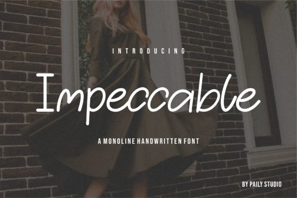 Why Impeccable Is the Font Your Campaign Needs